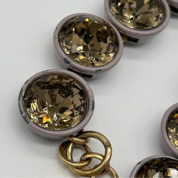 J. Crew Mauve Brulee Necklace - Picture 3 of 9